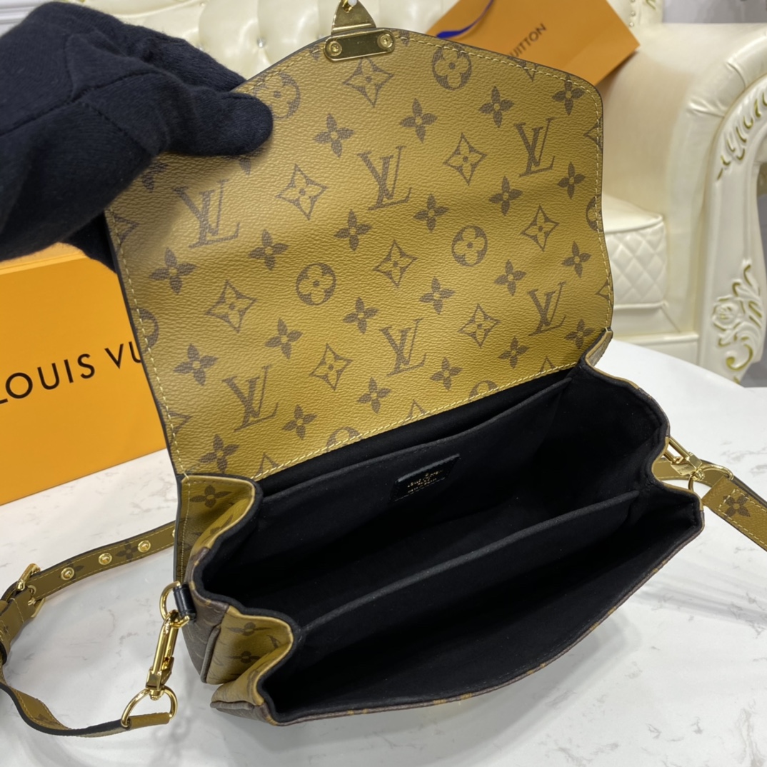 Louis Vuitton POCHETTE METIS Handbag Monogram Reverse M44876 